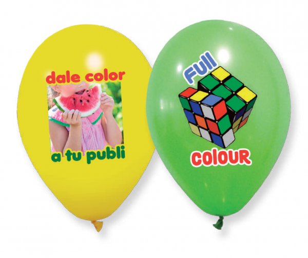 Ballons polychromes 36 cm